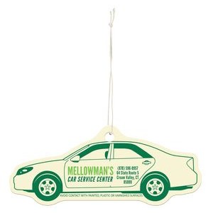 Paper Air Freshener Tag - Car