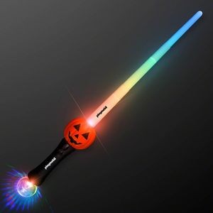 LED Pumpkin Toy Sword Expandable Saber - Domestic Print