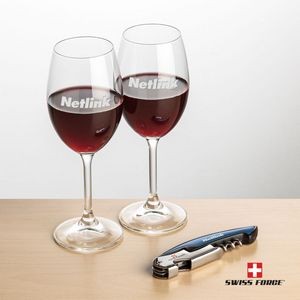 Swiss Force® Opener & 2 Naples Wine - Blue