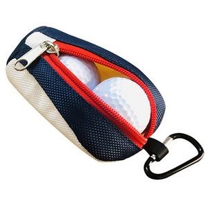 Mini Zipper Golf Ball Bag