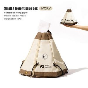 Tent Shape Paper Tissue Box