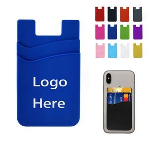 Silicone Smart Phone Dual Wallet