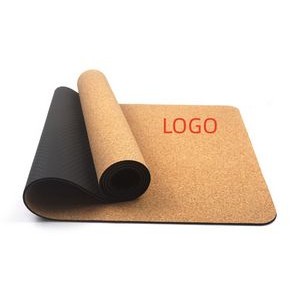 Cork Tpe Yoga Mat