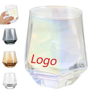10.2 Oz Home Hexagonal Diamond Wine Glasses