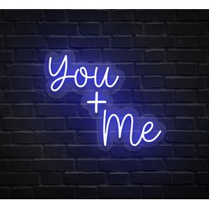 You & Me Neon Sign (23 " x 19 ")