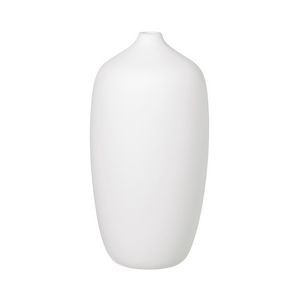 blomus Ceola White Ceramic Vase