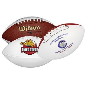 14" Wilson® Full-Size Synthetic Leather Signature Football