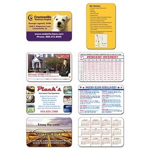UV-Coated (1S) Wallet Card - 3.5x2.25 (2-sided) - 10 pt.