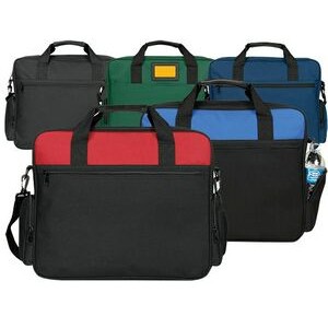 Deluxe Briefcase w/2 Side Pockets