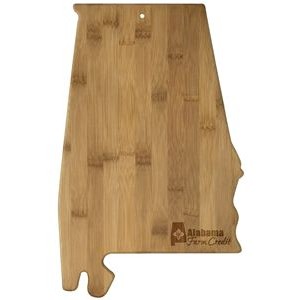 Alabama State Bamboo Serving & Cutting Board