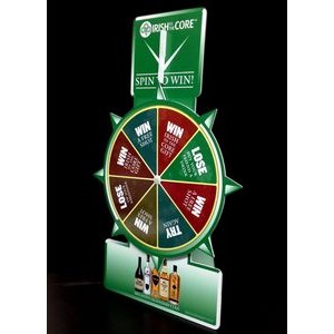 Table Top Spinning Wheel Game 23-12 (23" high, 12" diameter wheel)