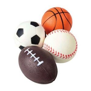 Sport Stress Balls - Assorted, 2 (Case of 24)