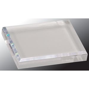 Clear Acrylic Paperweight