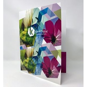 Presentation Folder **Price Includes Full Color W/ High Gloss Finish & Business Card Slots