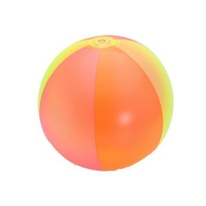 Thick Inflatable Beach Ball PVC fluorescent