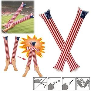 American Flag Cheer Sticks