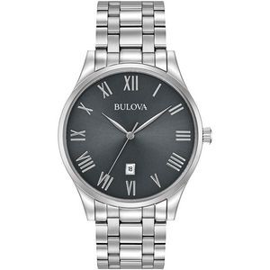 Bulova Watches Men's Stainless Steel Bracelet Watch