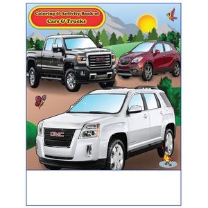 Buick GMC Imprintable Coloring and Activity Book