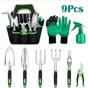 9 Pcs Gardening Tools Set