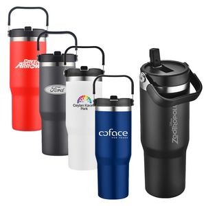 30oz Vacuum Insulated Travel Mug with Carrier