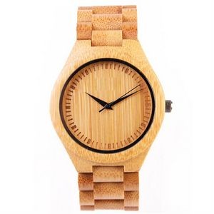Bamboo Wooden Quartz Watch