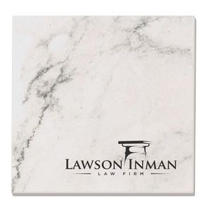 Absorbent Stone Coasters w/Upscale Digital Bkgnds | Square | 4" x 4"