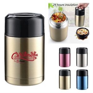 Stainless Steel Food Jar Lunch Container - Durable and Portable