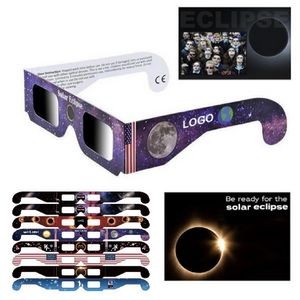 Paper Solar Eclipse Eyeglasses