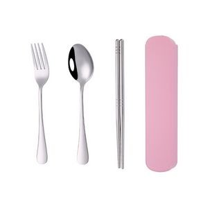 Portable and Reusable Travel Flatware