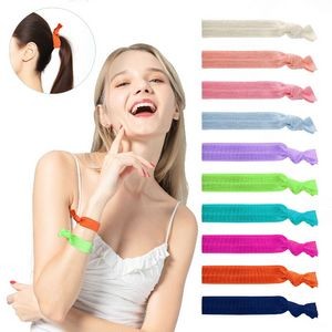 Colorful Elastic Knotted Hair Tie