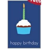 Birthday Cupcake Business Note Card - 3 sizes