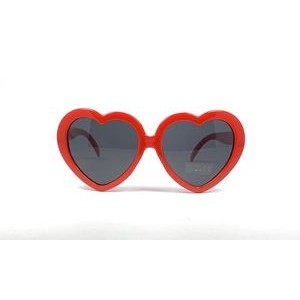 Heart Shaped Sunglasses - Adult Size