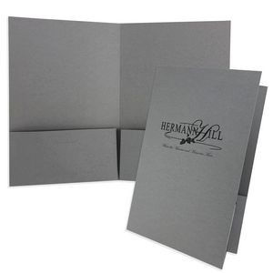 Mid-Size Presentation Folder with 2 Pockets (6"x9") Printed with Spot PMS Ink Color