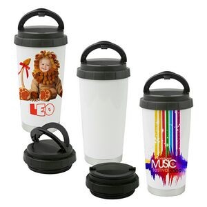 Sublimation Stainless Steel Thermos 16 Oz. (White)