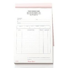 3 Part Multi-Purpose Sales Order Form Books (5½"x 8½")