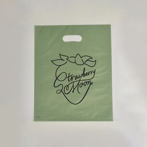 Frosted Sage Colored Poly Merchandise Bag/ 2.5 Mil (12"x15")