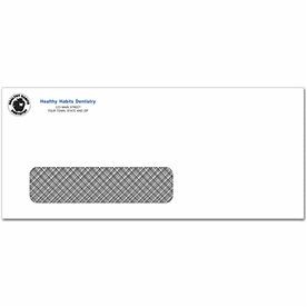 #10 Confidential Single-Window Security Tint Envelope