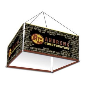 12' Square Hanging Structure Display w/ Graphic