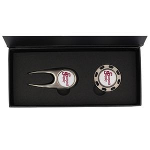 Scotsman's Tool and Metal Poker Chip in a Magnetic Close Gift Box