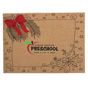 Holiday Kids Coloring Book & 6-Color Pencil Set To-Go