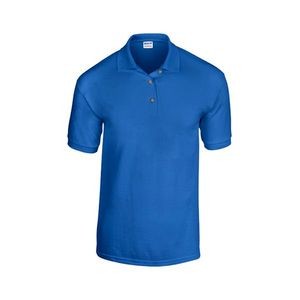 Gildan Irregular Polo Shirts - Royal, Small (Case of 36)
