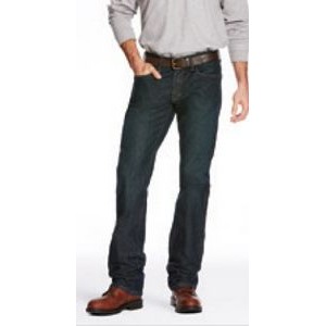 Ariat® Rebar™ M5 DuraStretch™ Basic Slim Stackable Men's Blackstone Straight Leg Jeans