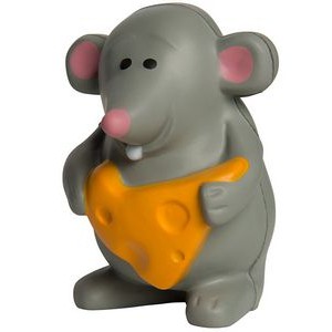 Mouse w/Cheese Stress Reliever