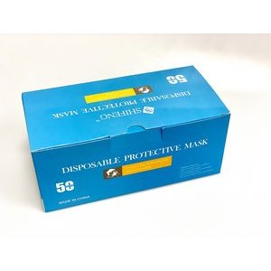 50-PC 3-PLY Protective Disposable Mask