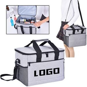 33L Collapsible and Insulated Lunch Bag Cooler Portable Tote