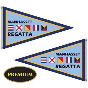 Double Sided Knitted Polyester Pennant Boat Flag (36"x60")