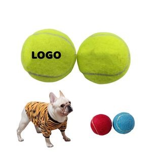 2.5 Inch Pet Toy Dog Chew Tennis Balls