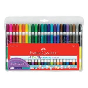 24Ct DuoTip Washable Markers