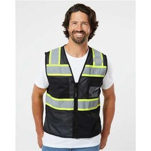 Kishigo® EV Series® Enhanced Visibility 3 Pocket Mesh Vest