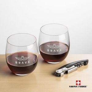 Swiss Force® Opener & 2 Zacata Wine - Black